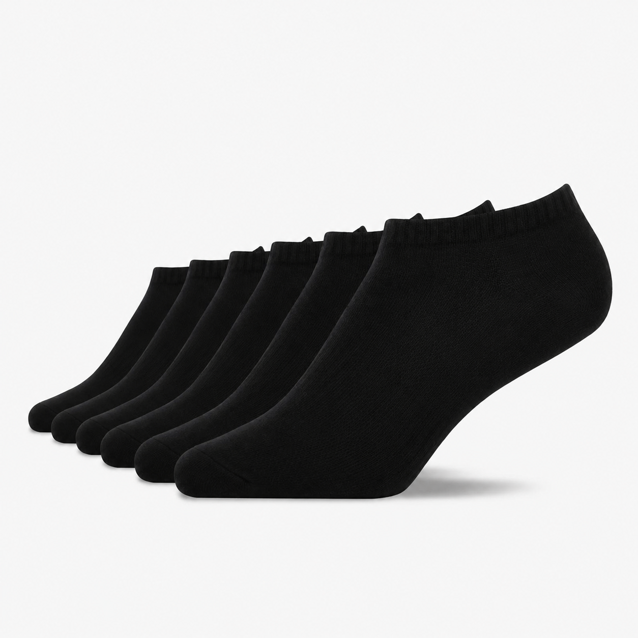 ⚫ 12 Paar schwarze Socken